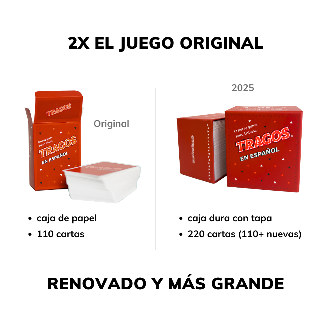 Tragos Original Party Game en Español
