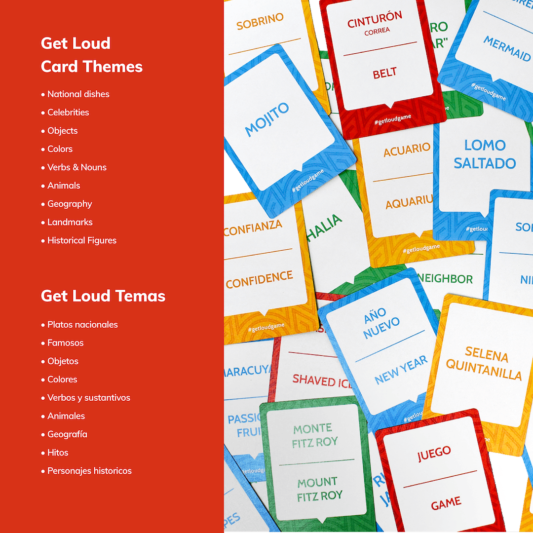 Get Loud: Bilingual Guessing Word Game