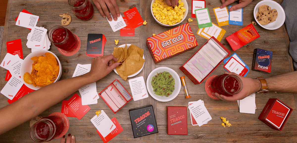 Tragos Drinking Card Game - Made by Latinos, mostly for Latinos.