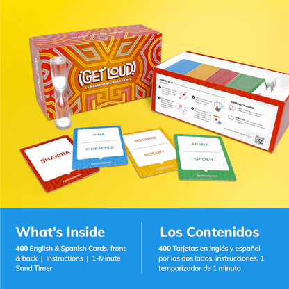 NEW! Get Loud: Bilingual Guessing Word Game