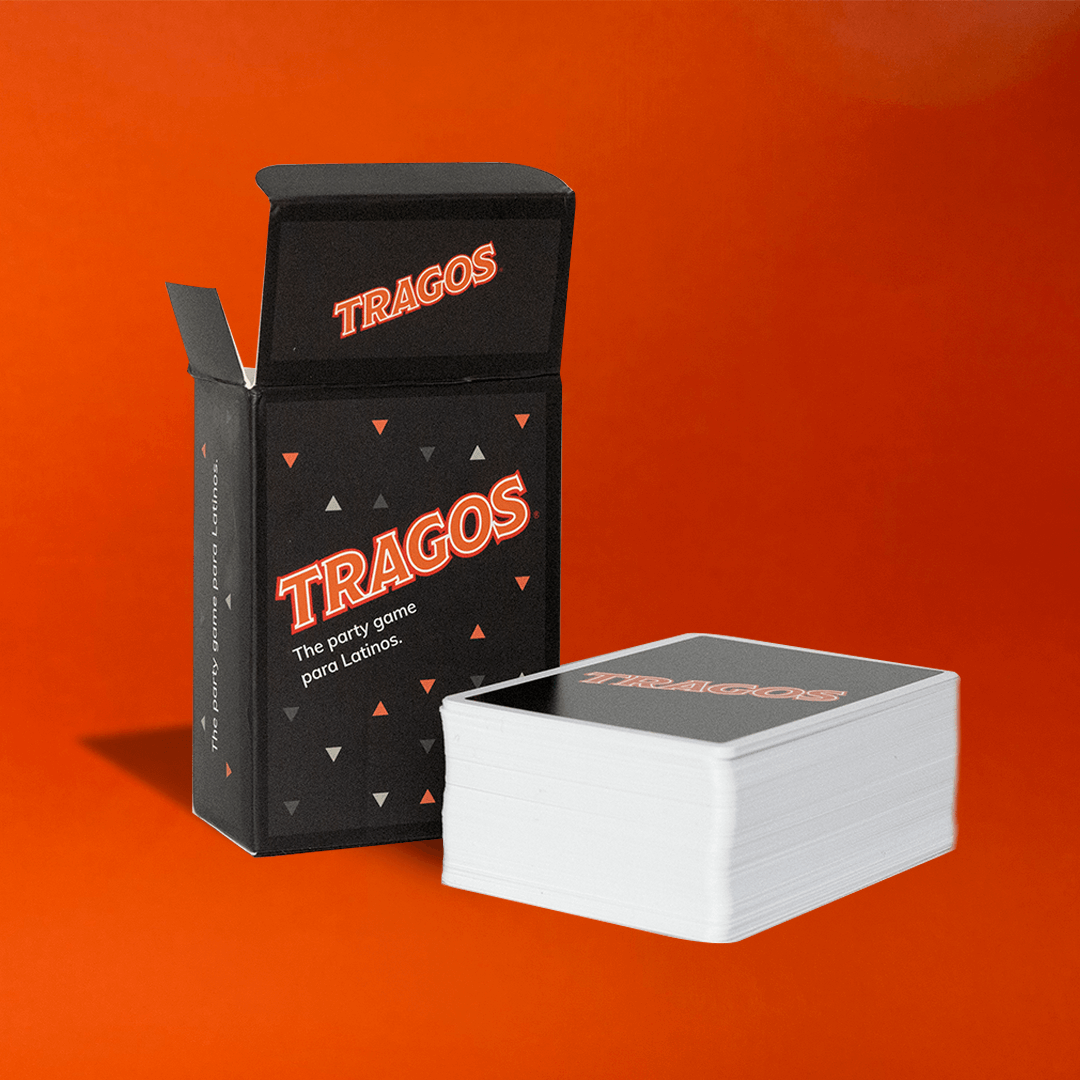 Tragos Party Game for Latinos - Original Drinking Card Game for Adults