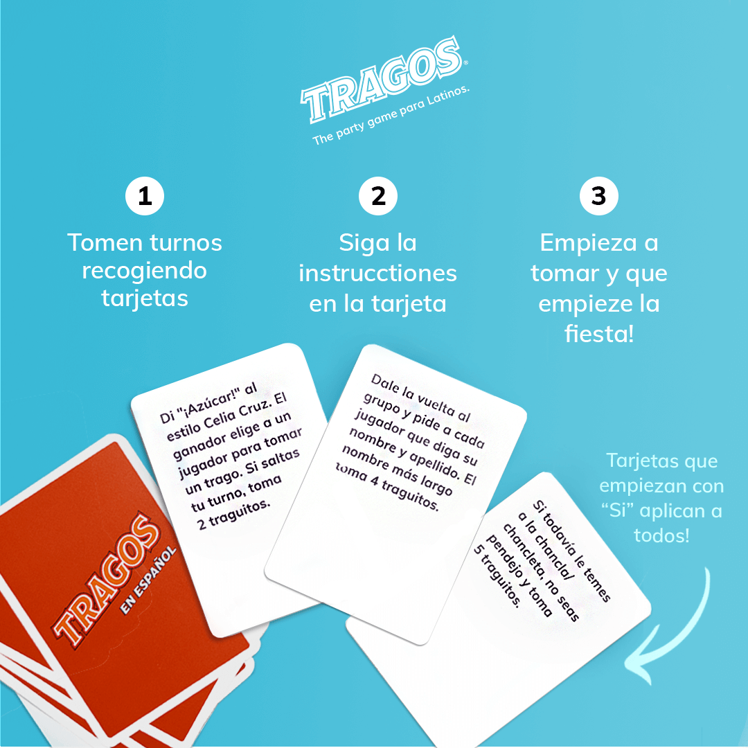 Tragos Original Party Game en Español